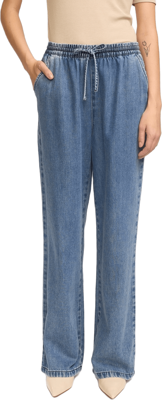 Srkeira Pant - Dark Blue Denim