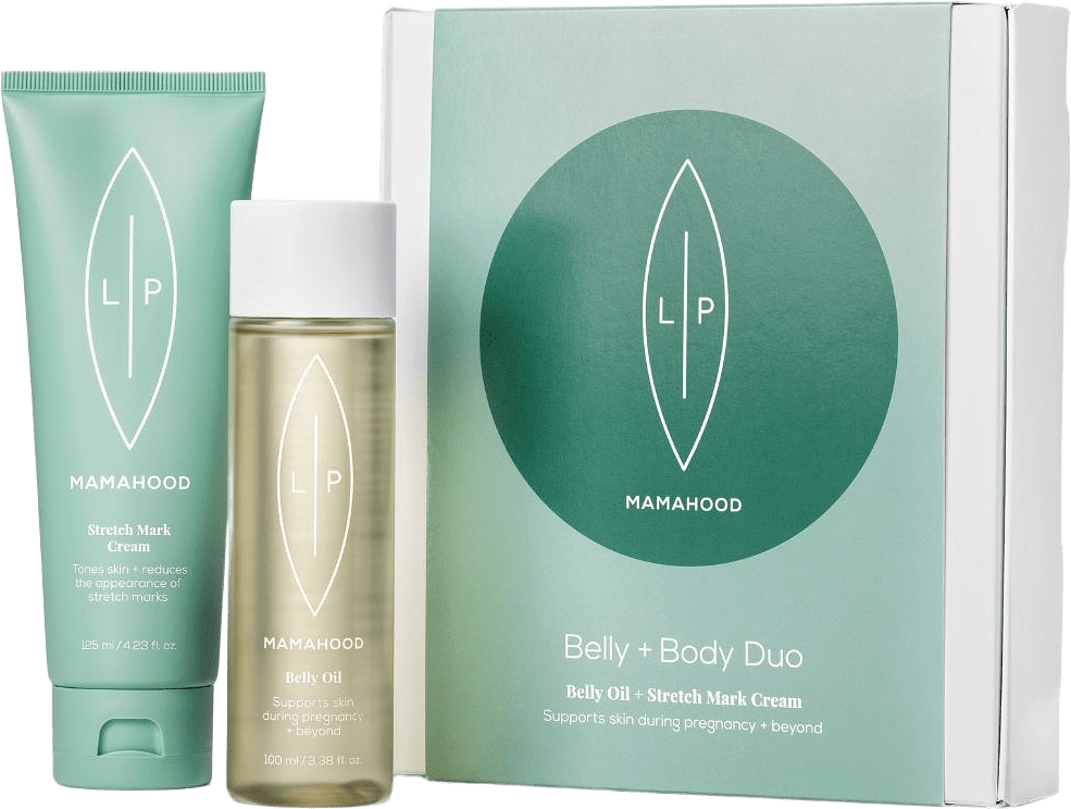 Mamahood Belly + Body Duo, från Lip Intimate Care.