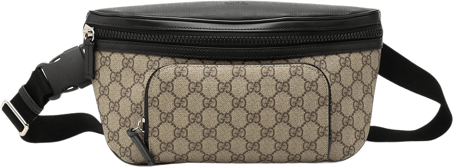 Gucci Large Gg Supreme Eden Belt Bag, från Luxclusif, i färgen beige.