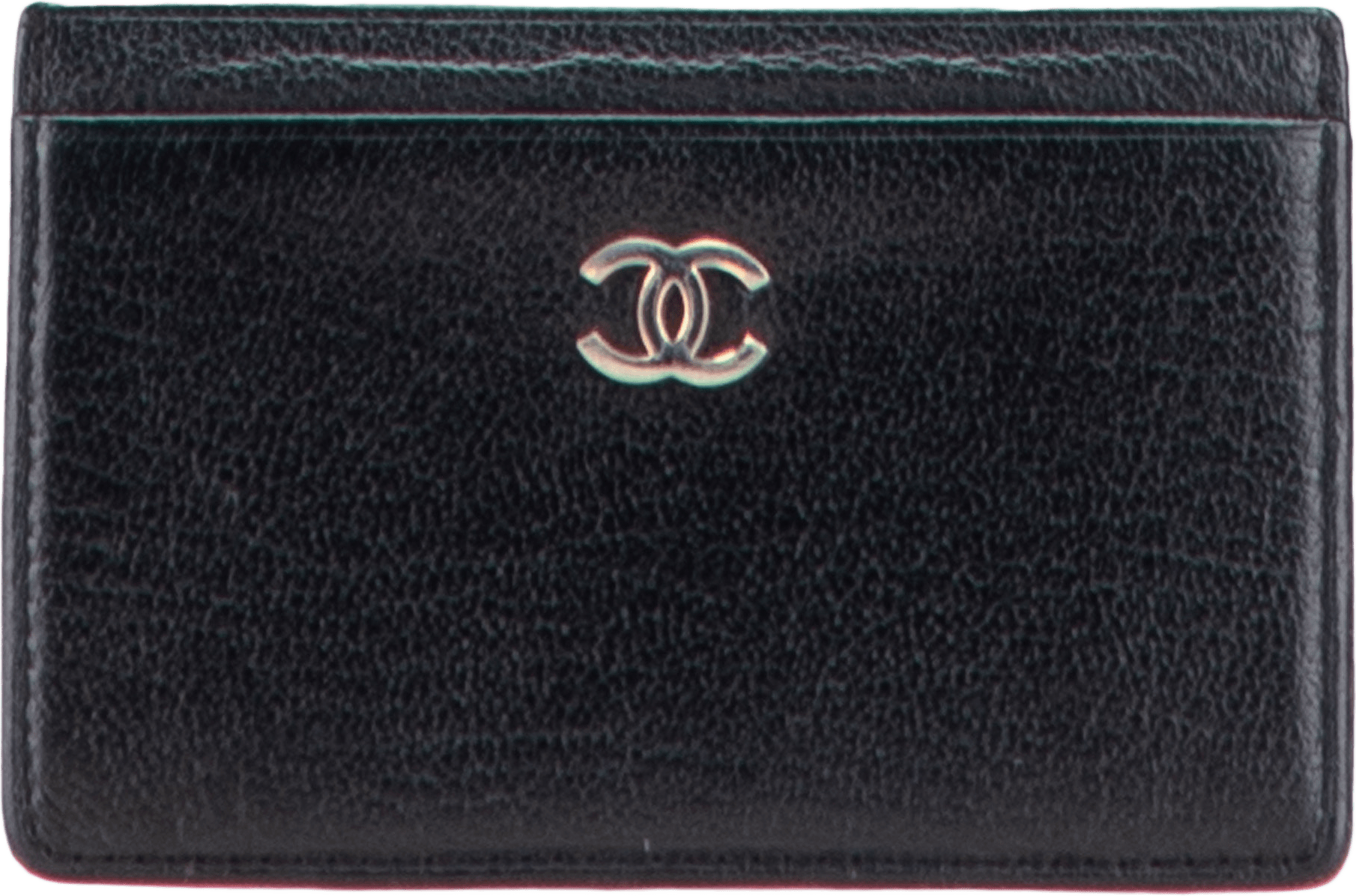 Chanel Cc Goatskin Card Holder