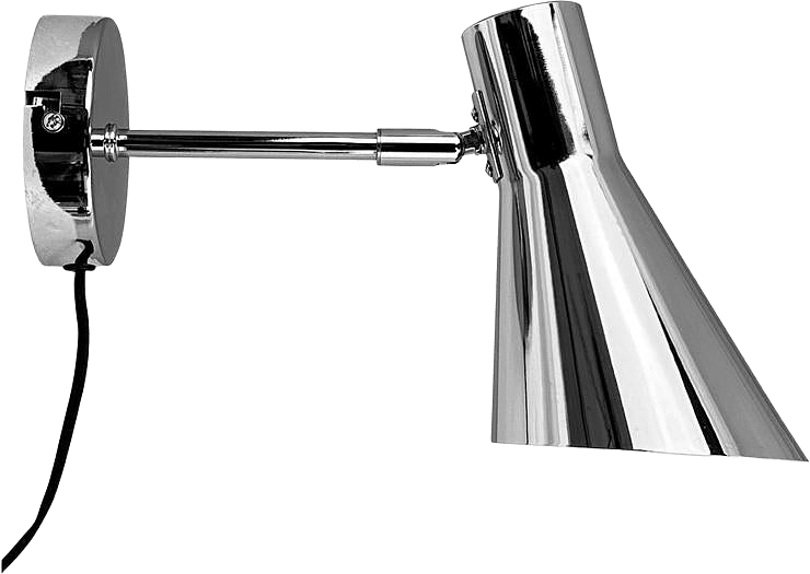Dl12  Wall Lamp, från Dyberg Larsen, i färgen chrome.