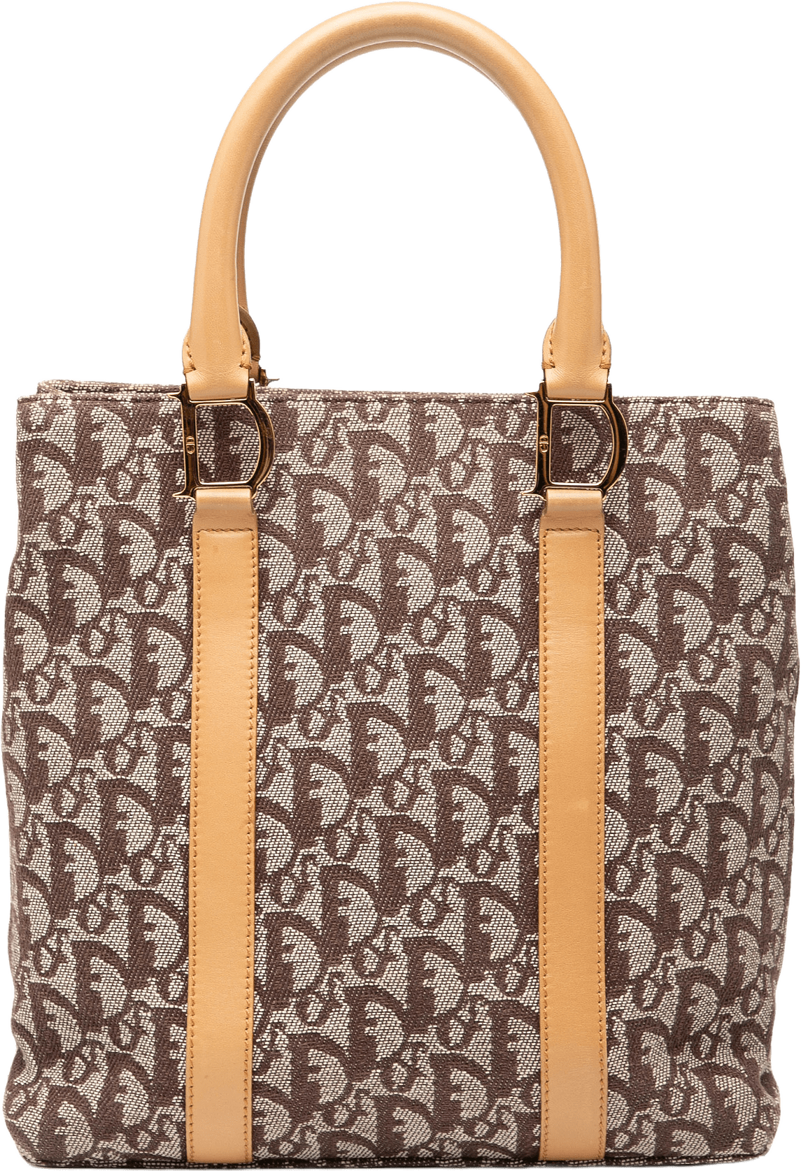 Dior Diorissimo Trotter Canvas Tote, från Luxclusif, i färgen brown.