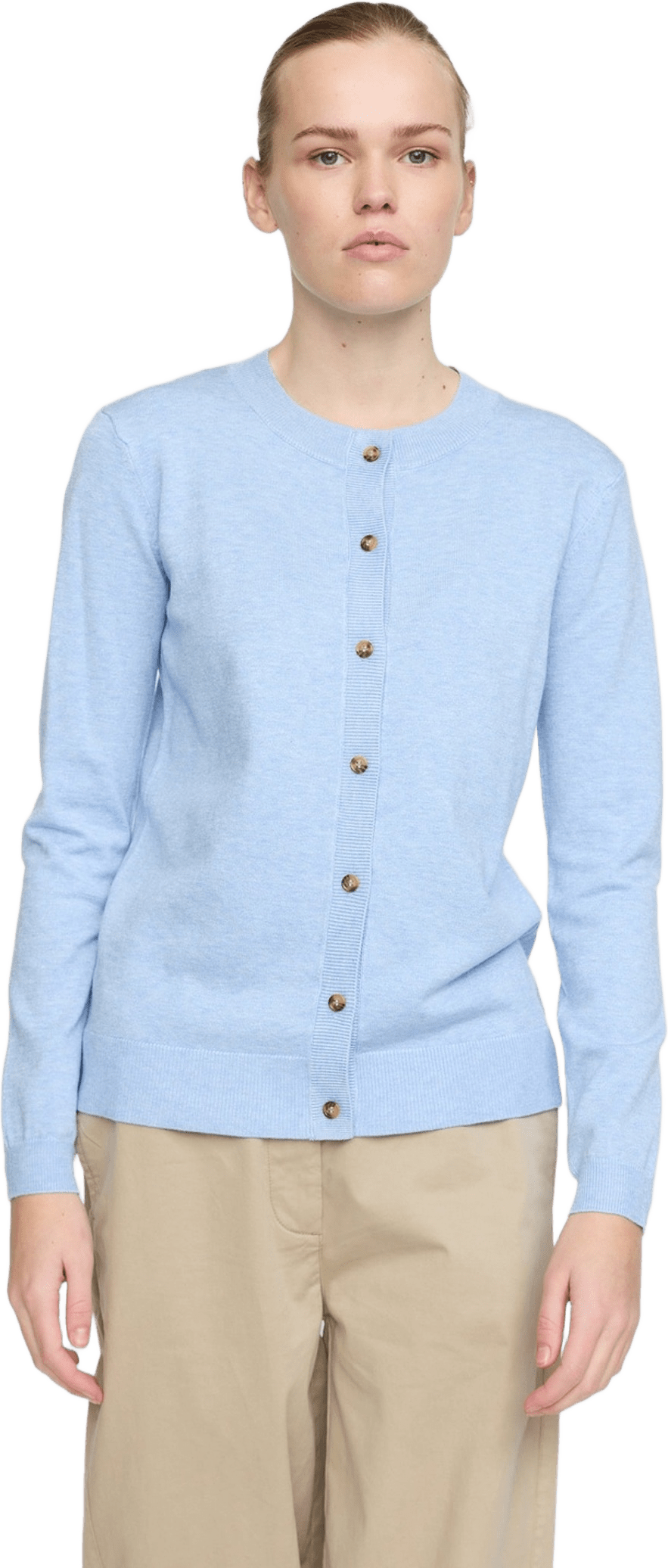 Srmarla Cardigan Knit, från Soft Rebels, i färgen windsurfer melange.