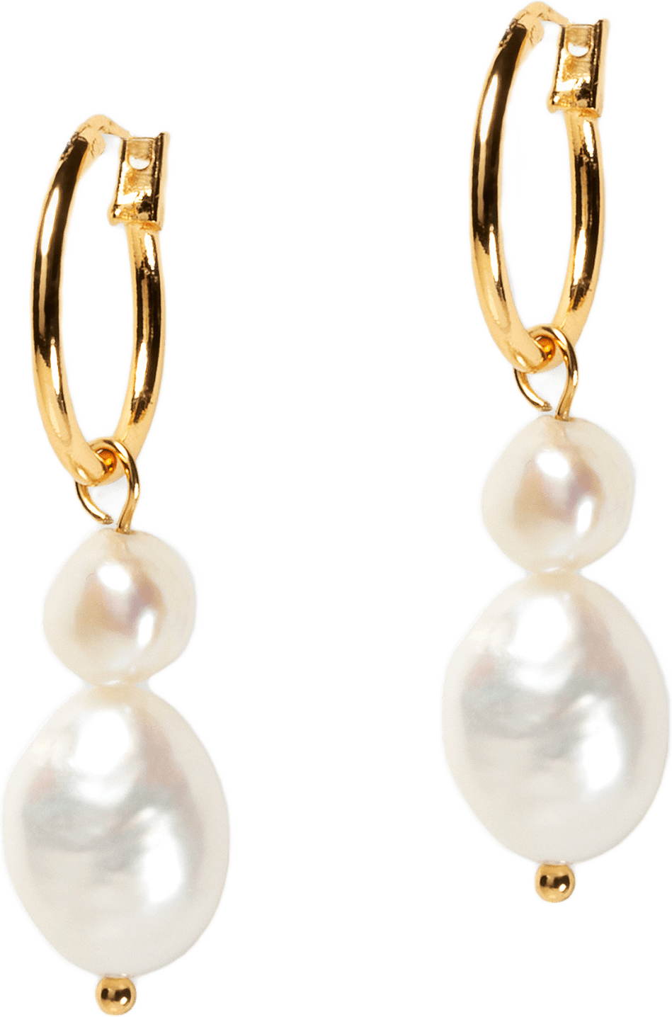 Classy Örhänge, från pfgSTOCKHOLM, i färgen white/gold.