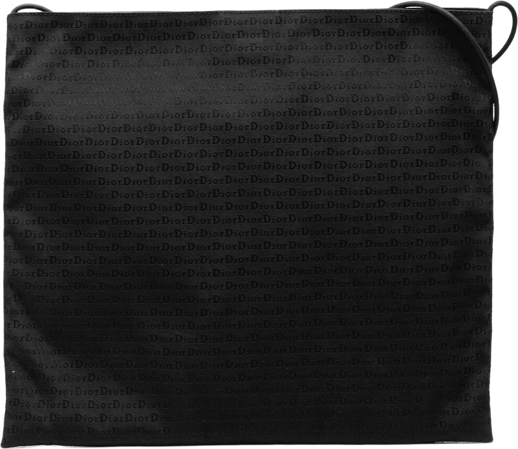 Dior Canvas Logo Crossbody, från Luxclusif, i färgen black.