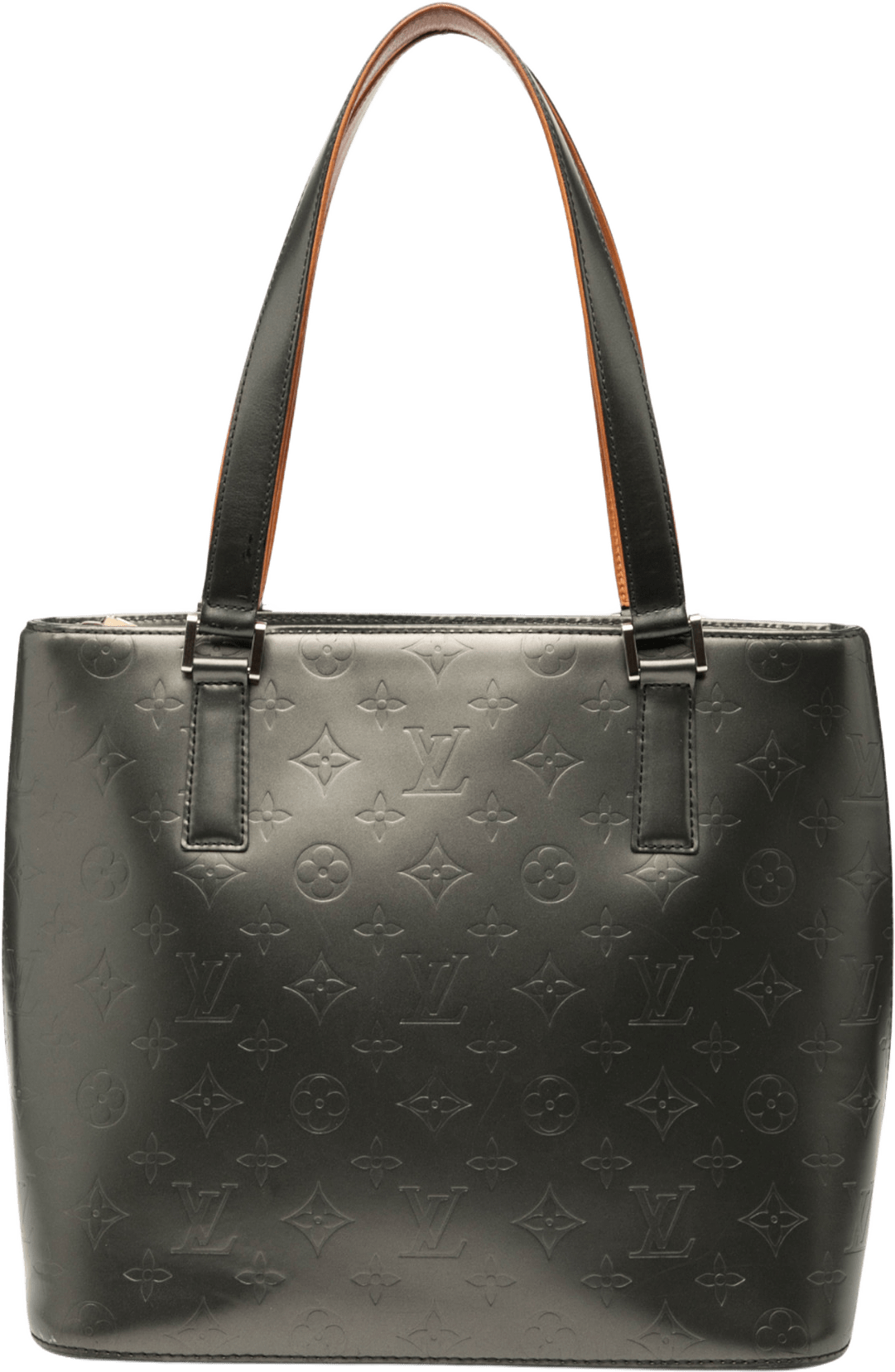 Louis Vuitton Monogram Mat Stockton, från Luxclusif, i färgen dark gray.