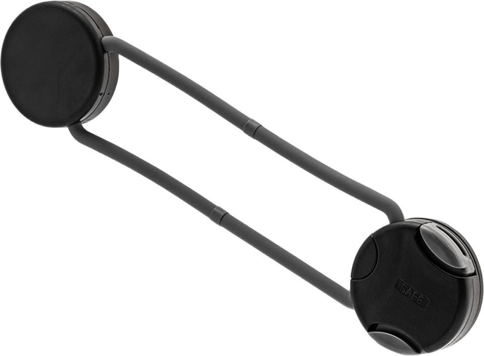 Multilås Safetylock Ebba Homesafety 2-pack, från HomeSafety, i färgen black.
