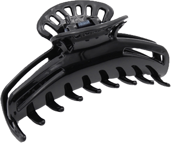 Hårklämma Med Antislip Funktion 11,5 Cm, från Complement, i färgen black.