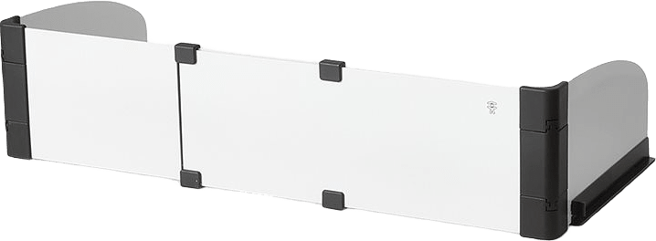 Spisskydd Safetystoveguard Siri Homesafety 35-65 Cm, från HomeSafety, i färgen vit.
