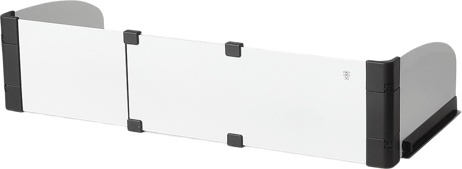Spisskydd Safetystoveguard Siri Homesafety 35-65 Cm, från HomeSafety, i färgen vit.