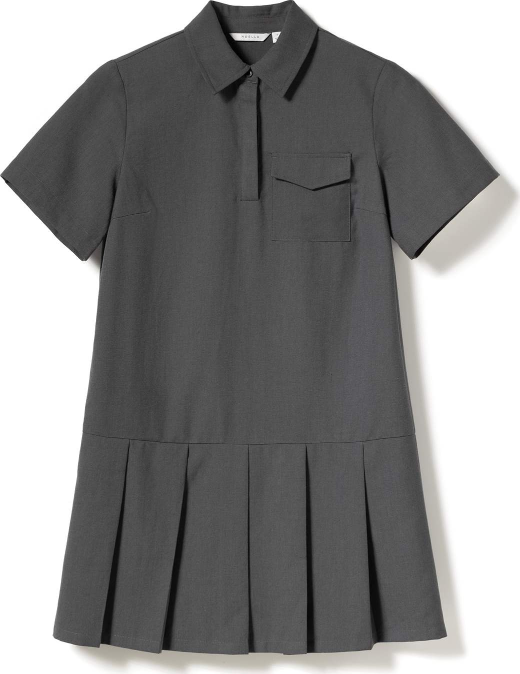 N-moriah Dress - Charcoal Mel., från Noella, i färgen charcoal mel..
