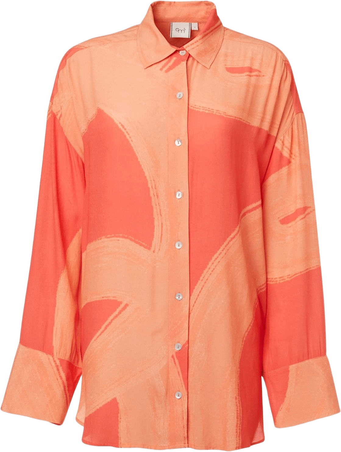 Melli Skjorta Ocean Line Peach