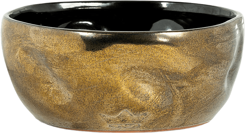 Skål 500ml 6.5x15cm, från Dutchdeluxes, i färgen gold.