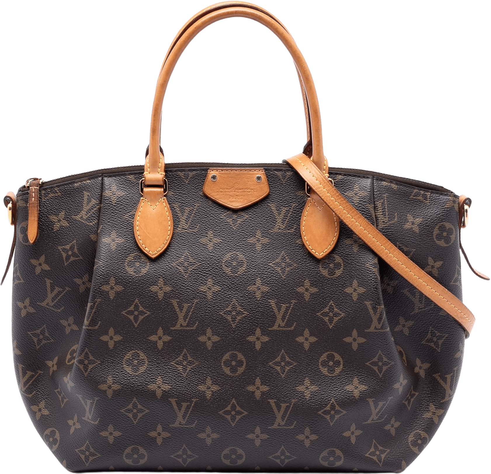 Louis Vuitton Monogram Turenne Mm, från Luxclusif, i färgen brown.