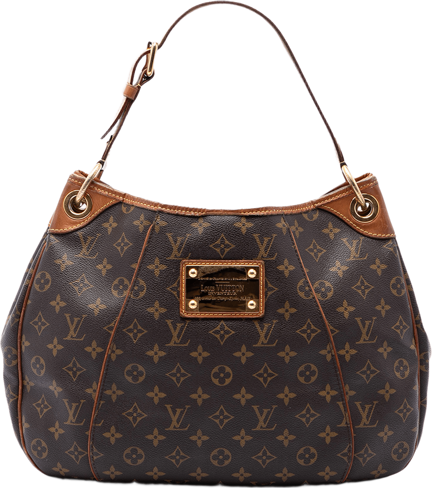Louis Vuitton Monogram Galliera Pm, från Luxclusif, i färgen brun.