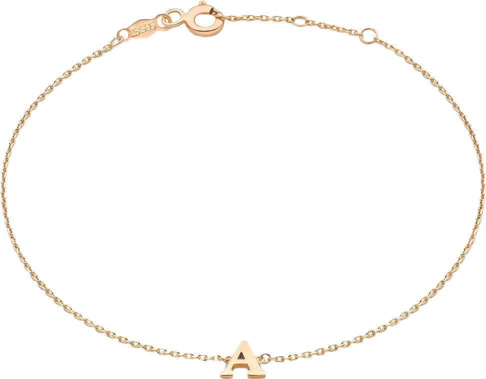 La Concorde 14 Karat Roséguld Armband, från Isabel Bernard, i färgen i.