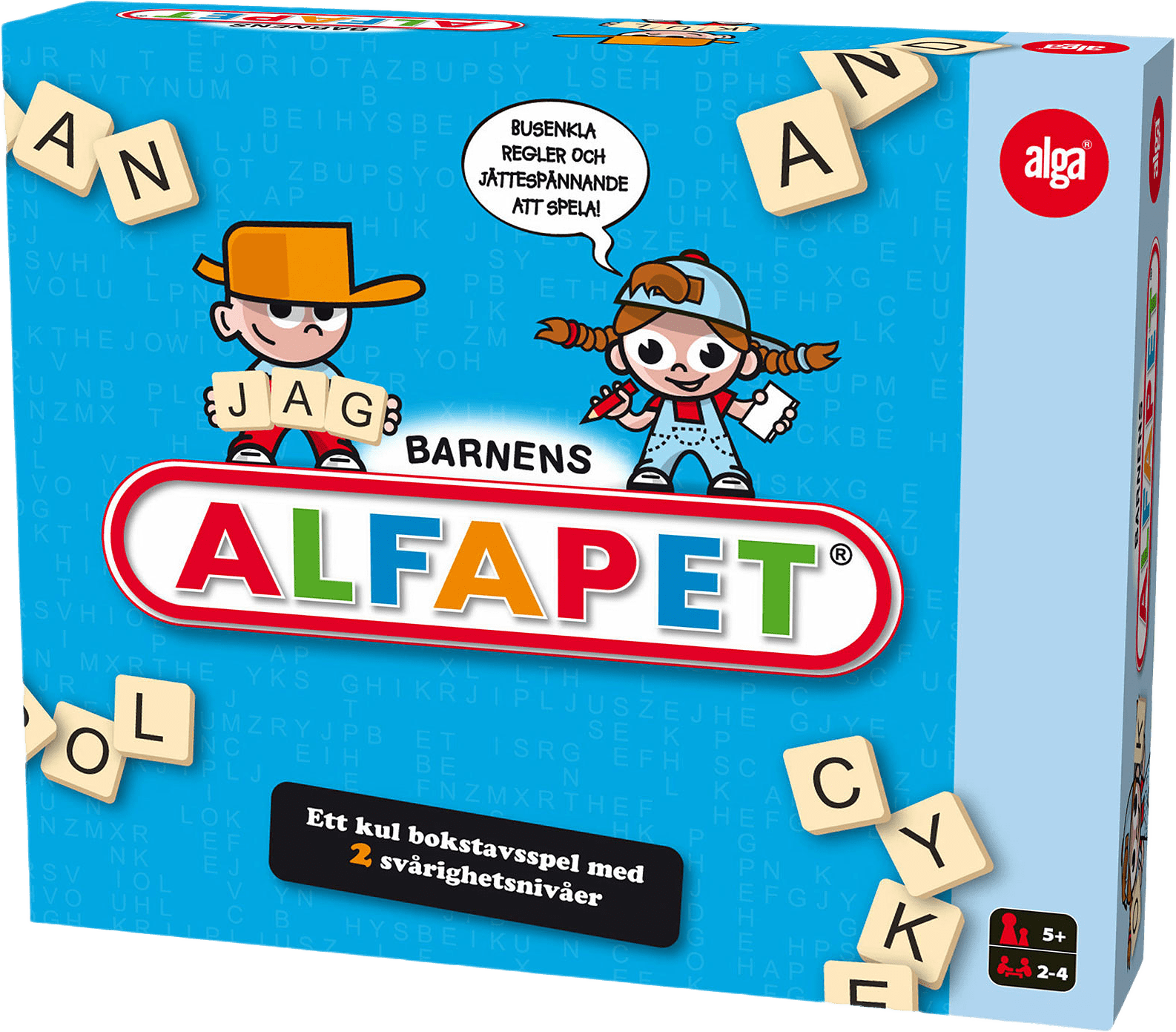 Barnens Alfapet, från ALGA.