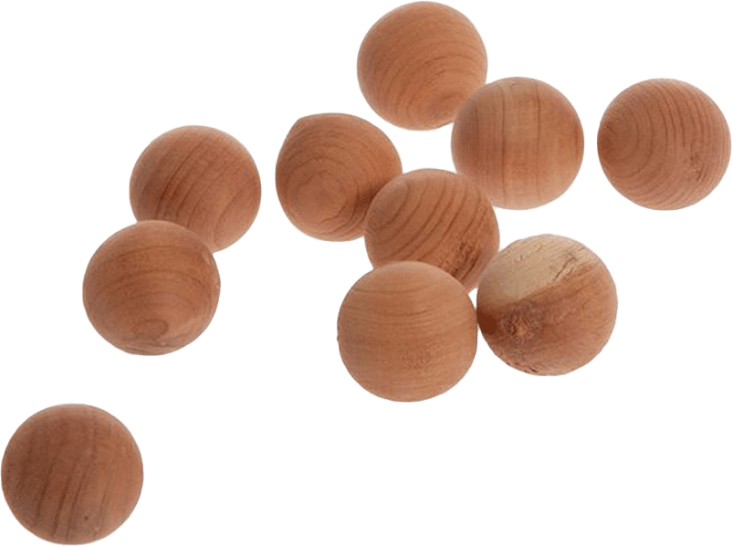 Cederkulor, 10 st, från Iris hantverk.