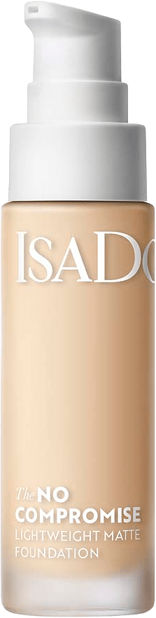 No Compromise Lightweight Matte Foundation, från IsaDora, i färgen 1w.