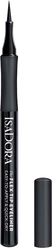 Flex Tip Eyeliner, från IsaDora, i färgen 81 Matt Black.