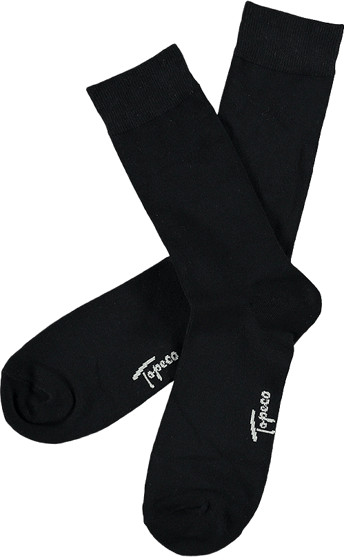 Strumpa 8-Pack Bambu, från Topeco, i färgen Black.