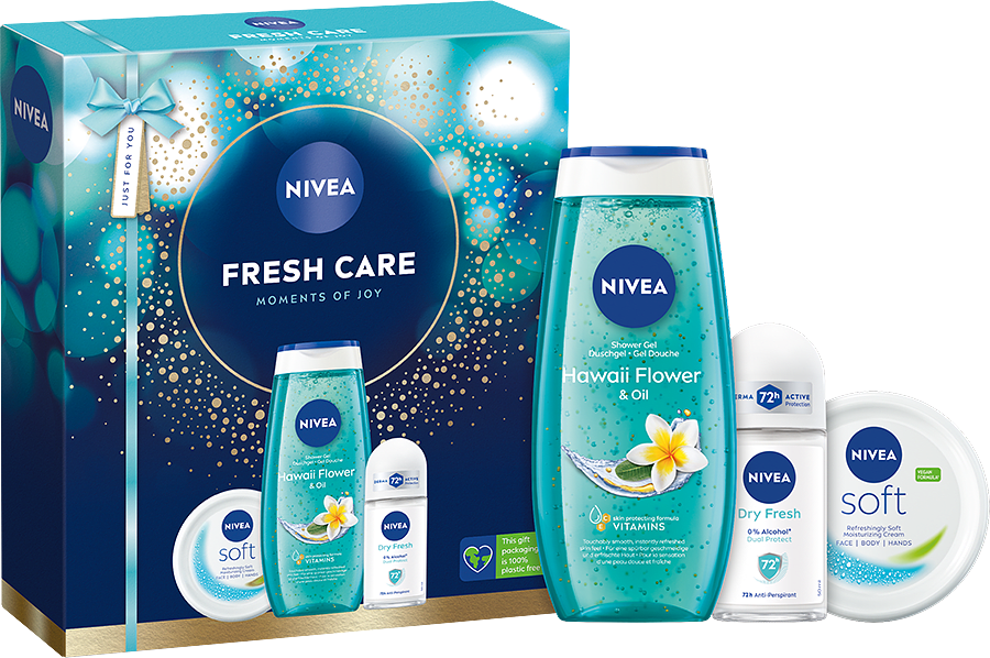 Presentbox Fresh Care Giftpack 500 ml NIVEA, från NIVEA.