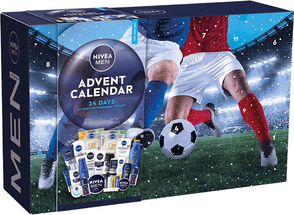 Adventskalender NIVEA MEN 2025, från NIVEA.