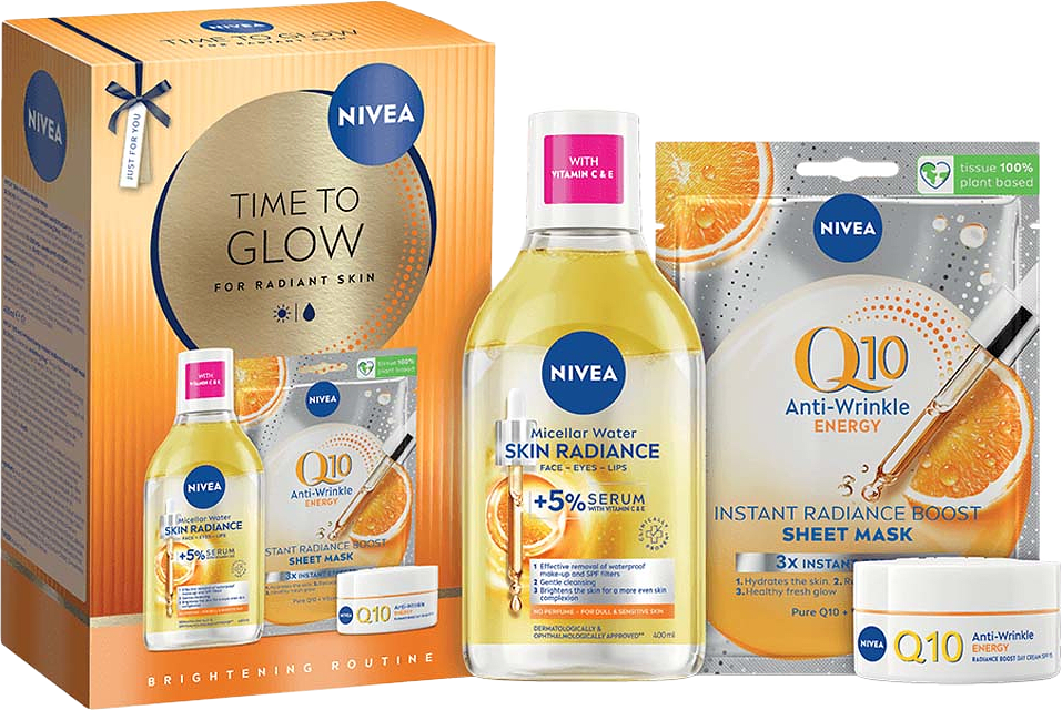 Giftpack Time To Glow, från NIVEA.