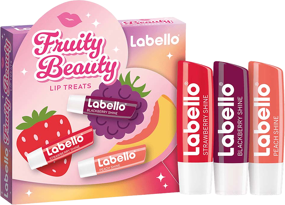 Giftpack Fruity Beauty, från Labello.