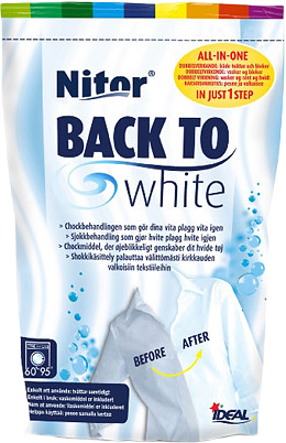 Återfärgning, från Nitor, i färgen White.