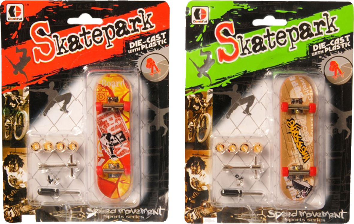 Fingerboard med reservhjul, från SUNTOY.