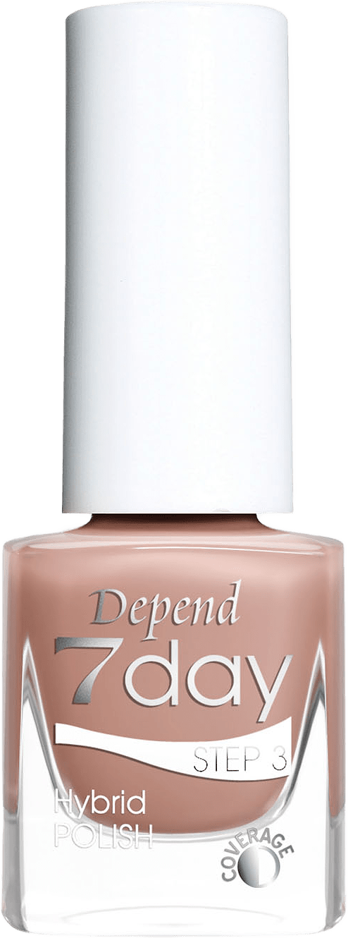 7day Nailpolish, från Depend, i färgen Sandy Passion.