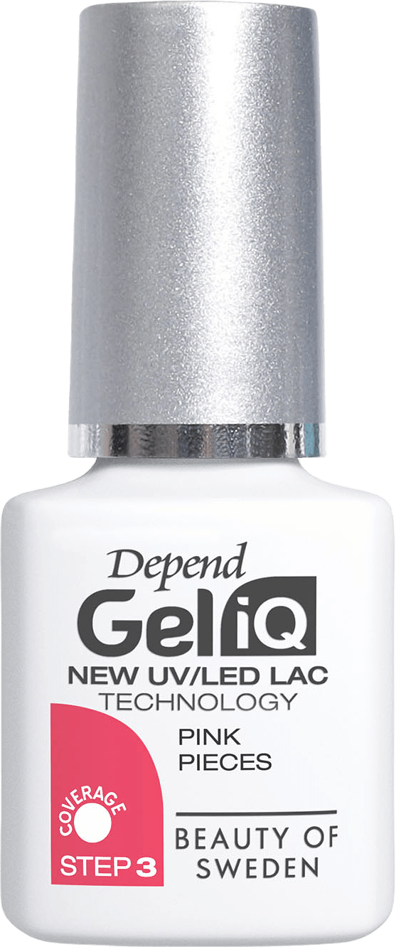Gel iQ Denmark, från Depend, i färgen Pink Pieces.