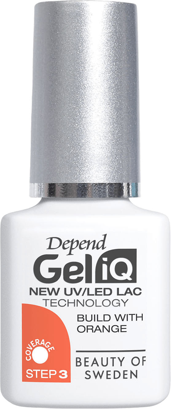 Gel iQ Denmark, från Depend, i färgen Build With Orange.