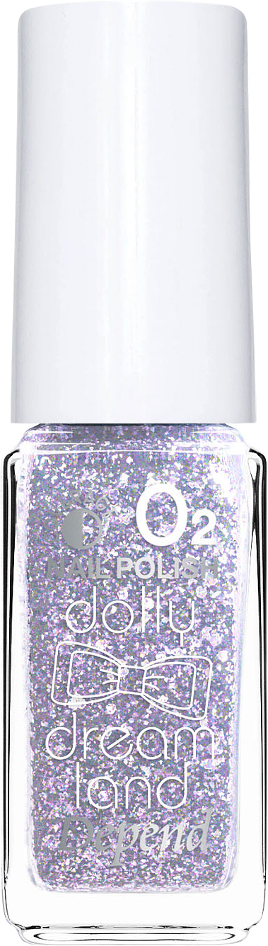 O2 Minilack - Dolly Dreamland, från Depend, i färgen Candy Floss Cloud.