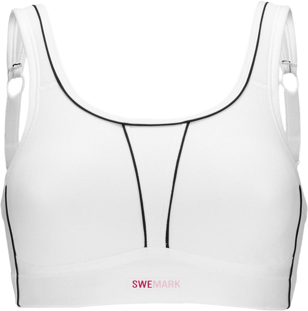 Movement Sport-bh, från Swegmark, i färgen white.