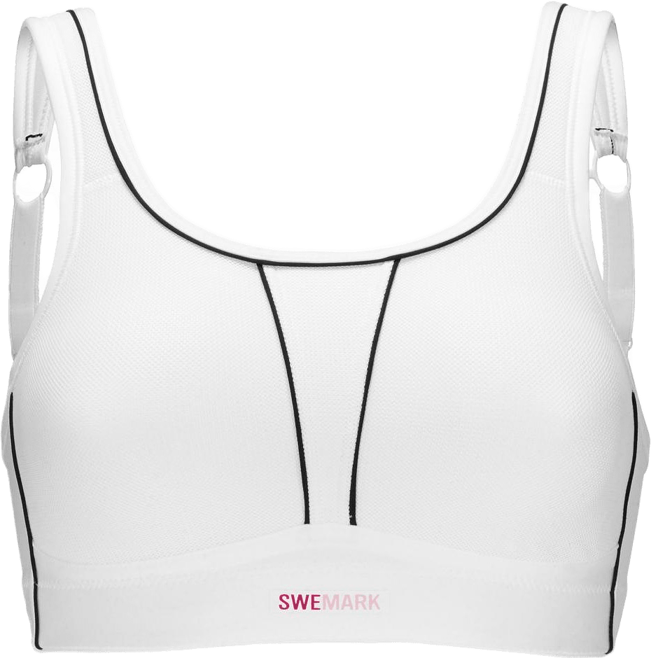 Movement Sport-bh, från Swegmark, i färgen vit.