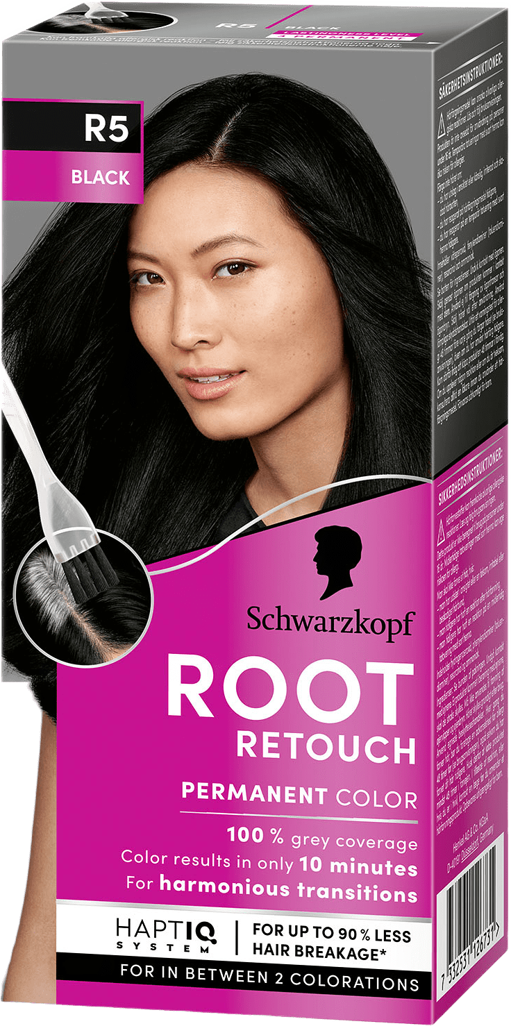 Root Retouch Permanent Colour, från Schwarzkopf, i färgen Black.