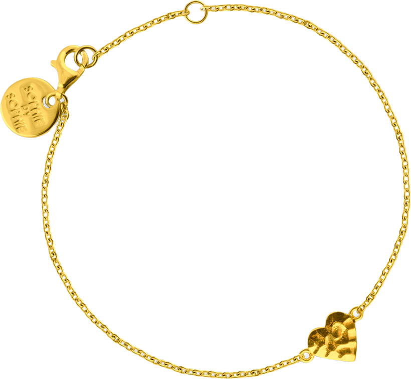 Wildheart Bracelet, från Sophie by Sophie, i färgen Gold.
