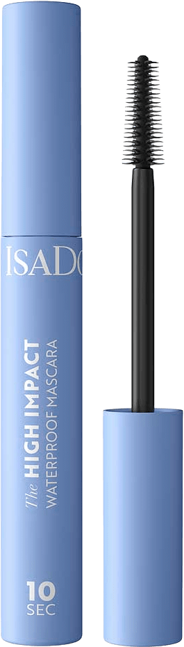 The 10 Sec High Impact Waterproof Mascara Black, från IsaDora, i färgen Black.