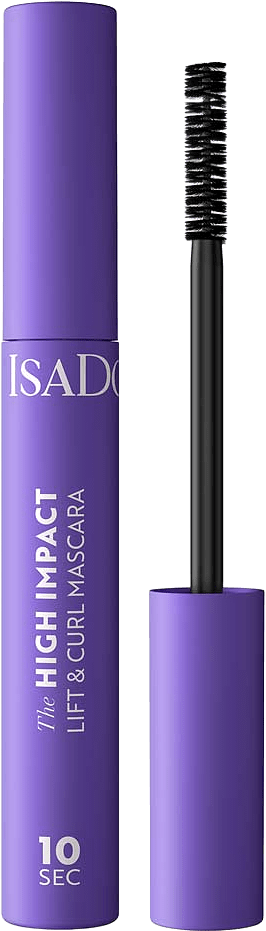 The 10 sec High Impact Lift & Curl Mascara Black, från IsaDora, i färgen Intense Black.