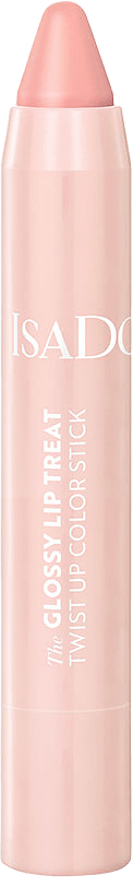The Glossy Lip Treat Twist Up Color Stick Bare Belle, från IsaDora, i färgen Clear Nude.