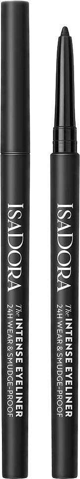 The Intense Eyeliner 24H Wear & Smudge-proof, från IsaDora, i färgen Intense Black.