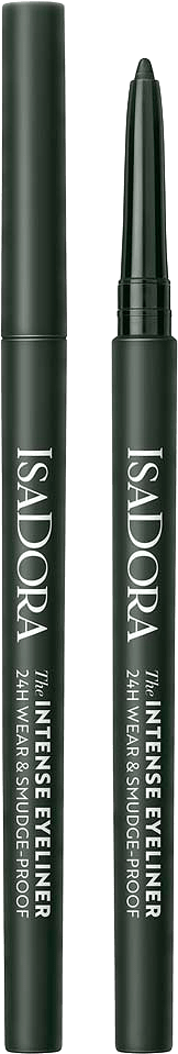The Intense Eyeliner 24H Wear & Smudge-proof, från IsaDora, i färgen Dark Green.