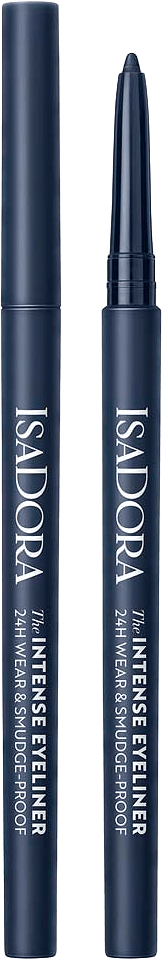 The Intense Eyeliner 24H Wear & Smudge-proof, från IsaDora, i färgen Marine Blue.