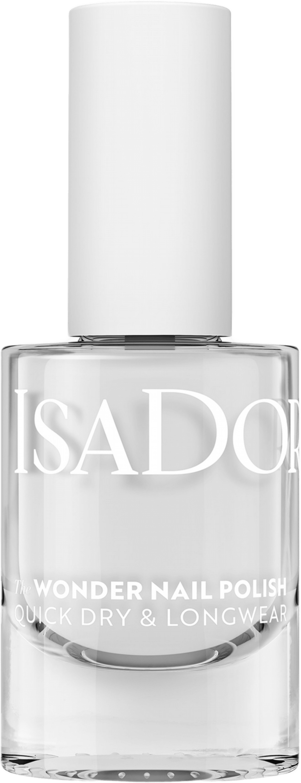 The Wonder Nail Polish Quick dry & Longwear, från IsaDora, i färgen Simply White.