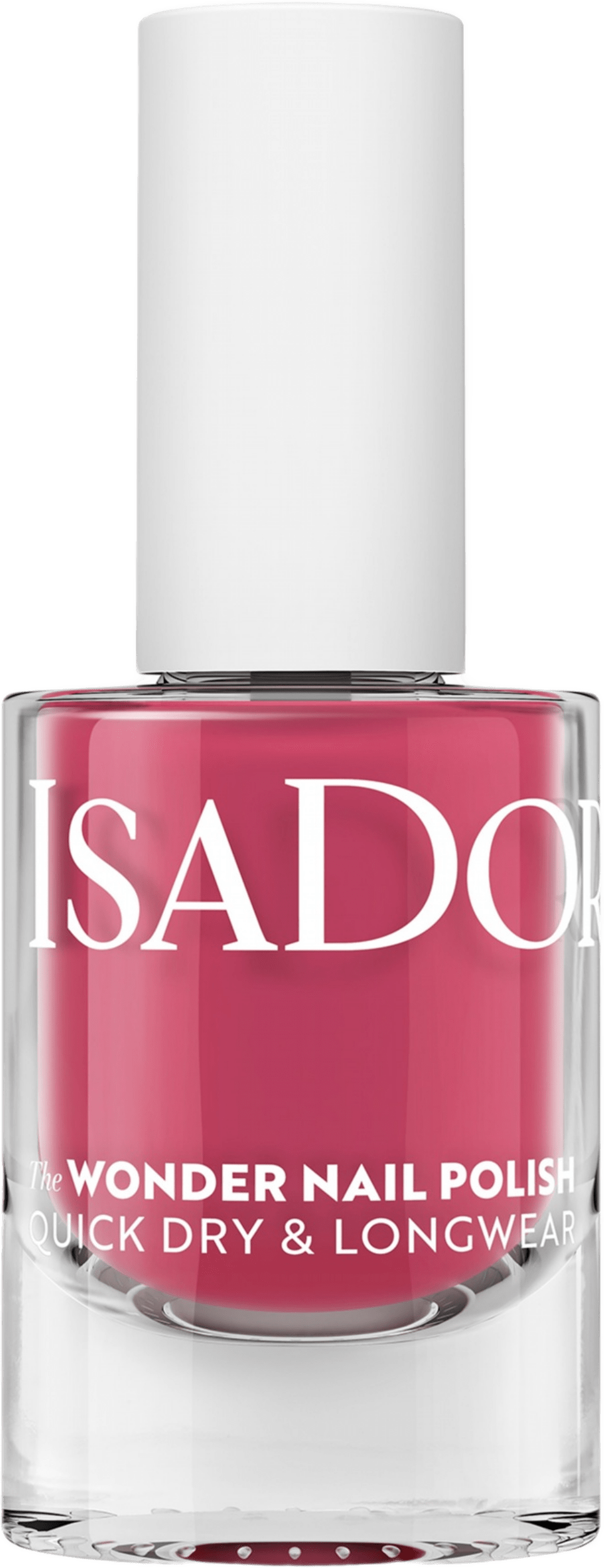 The Wonder Nail Polish Quick dry & Longwear, från IsaDora, i färgen Raspberry Sorbet.