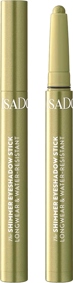 The Shimmer Eyeshadow Stick Longwear & Water-Resistant, från IsaDora, i färgen Green Shimmer.