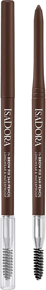 The Brow Fix 24h Pencil Longwear & Waterproof, från IsaDora, i färgen Dark Brown.