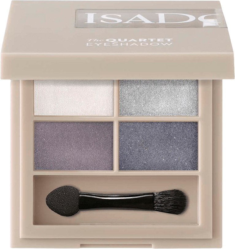 The Eyeshadow Quartet, från IsaDora, i färgen Crystal Mauve.